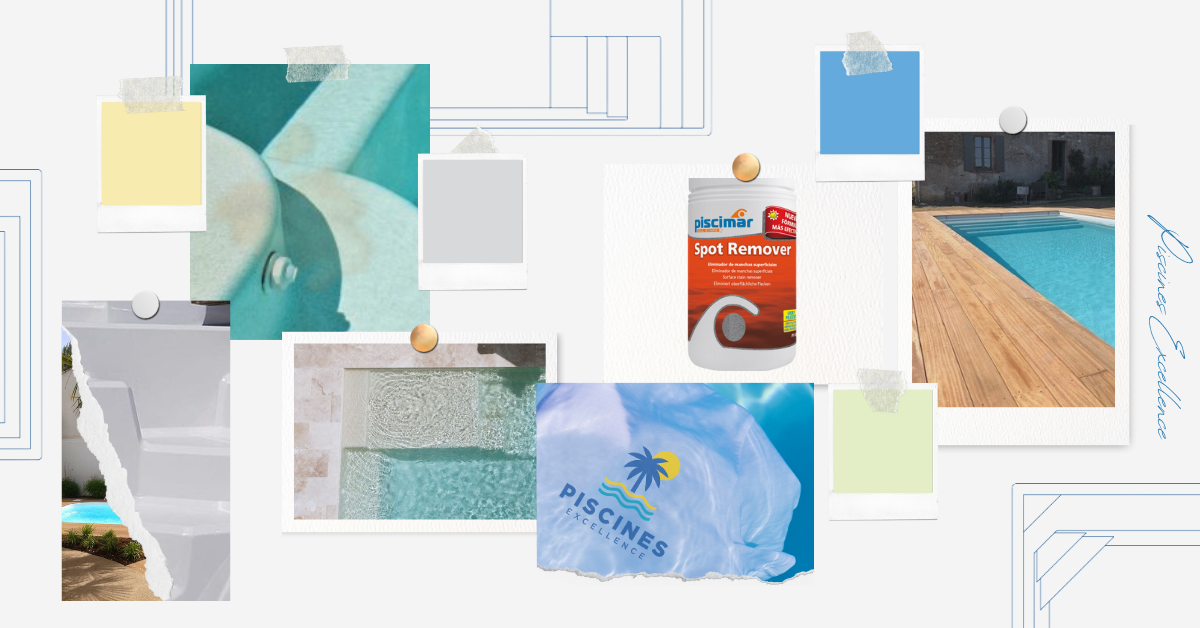 Éliminer les tâches incrustées sur votre coque de piscine